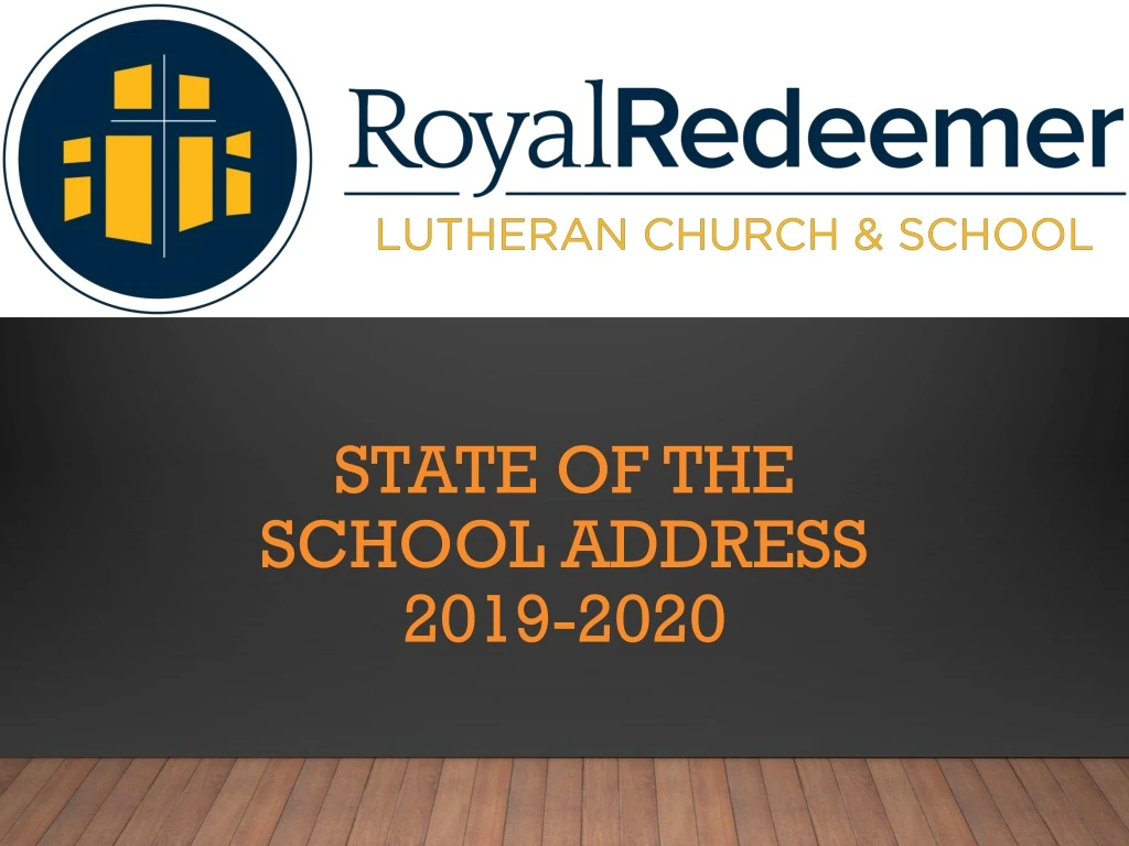 state of the school address 2019 2020