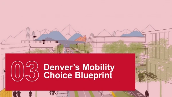 Denver’s Mobility Choice Blueprint