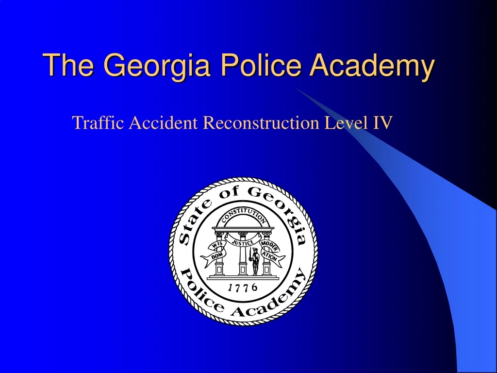 the georgia police academy