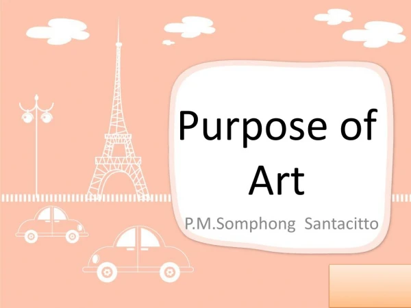 Purpose of Art