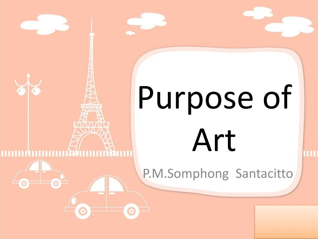 purpose of art