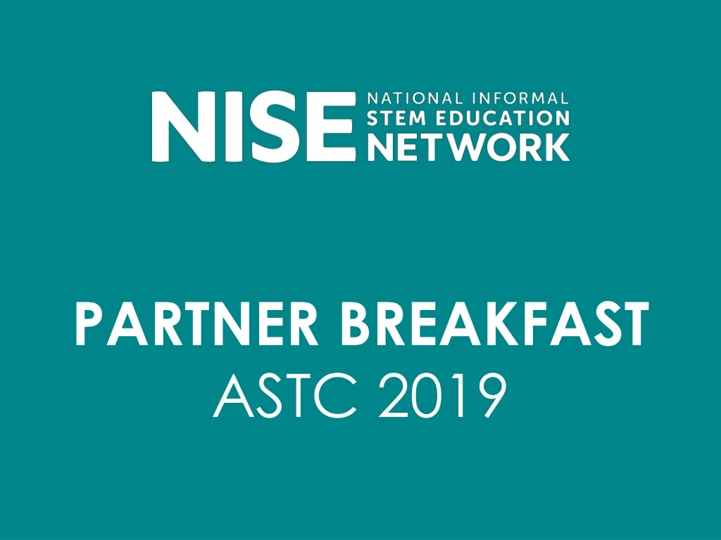 partner breakfast astc 2019