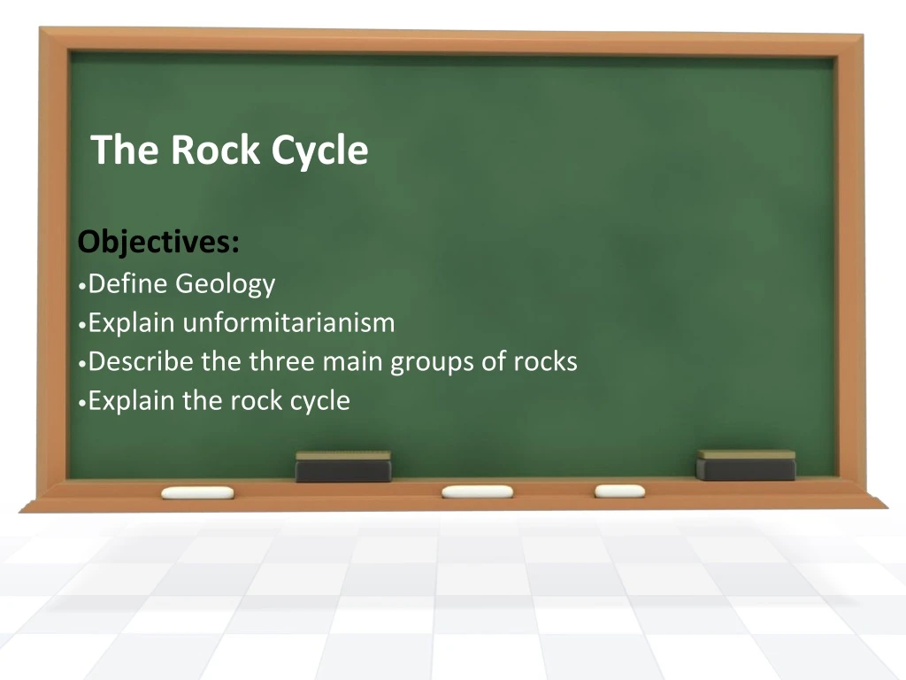 the rock cycle