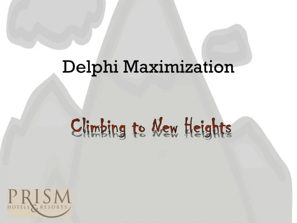 Delphi Maximization