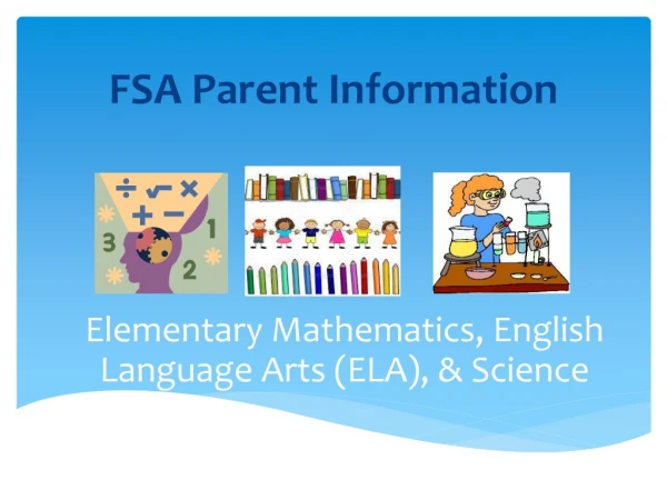 FSA Parent Information