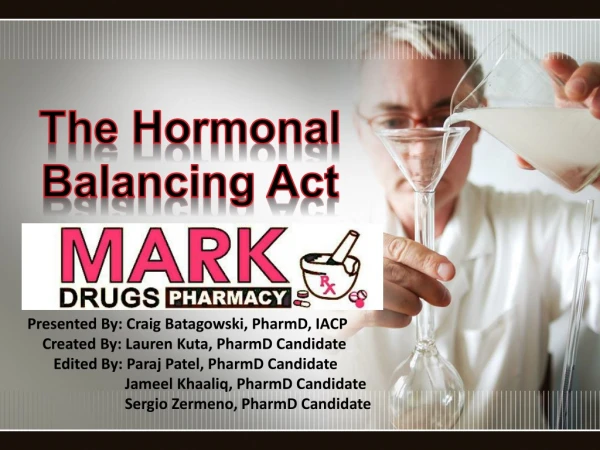 The Hormonal Balancing Act