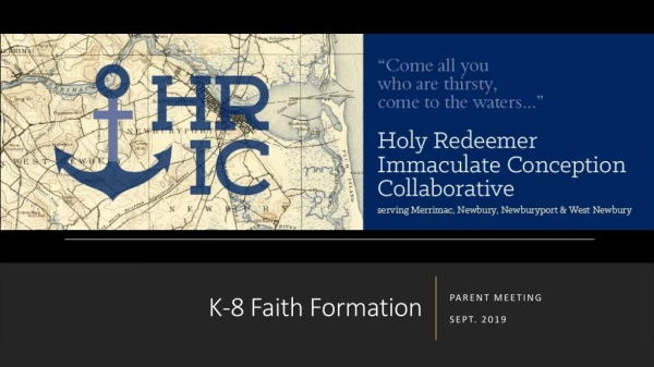K-8 Faith Formation