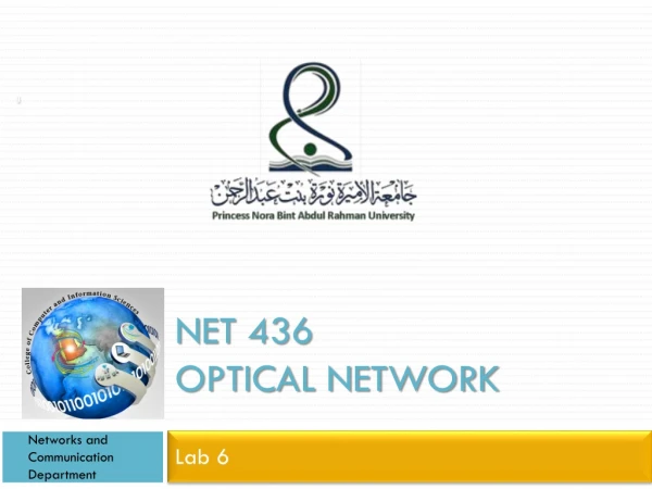 NET 436 optical Network