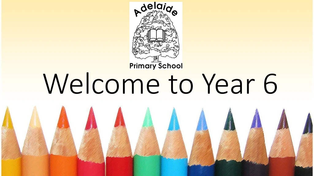 welcome to year 6