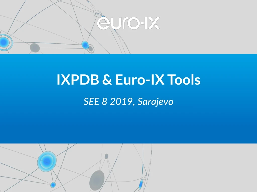 ixpdb euro ix tools