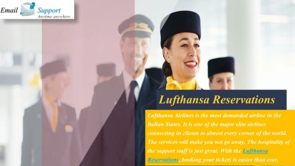 Fly High In The Sky With Complete Safety! Dial Now Lufthansa Airlines Number
