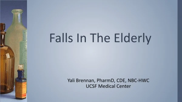Falls In The Elderly