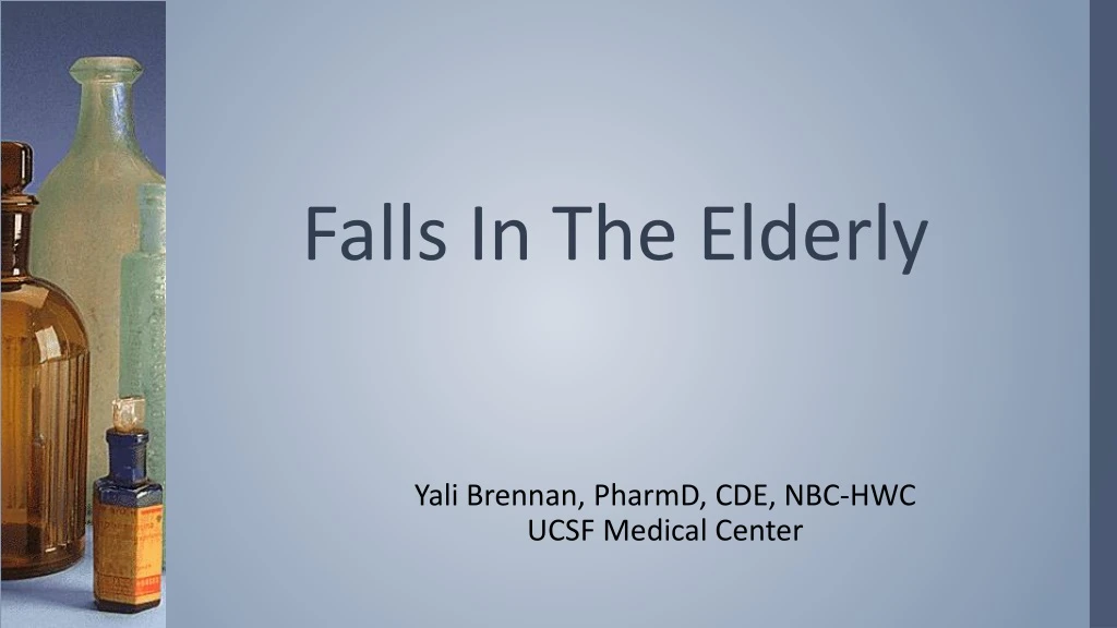 falls in the elderly