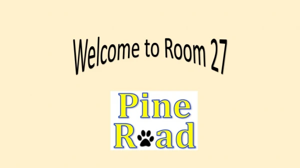 Welcome to Room 27