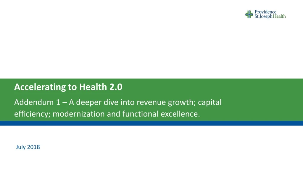 accelerating to health 2 0 addendum 1 a deeper