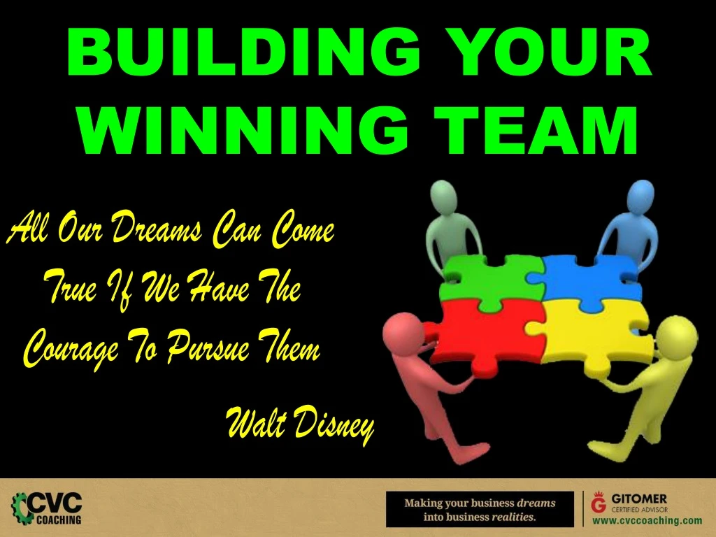 building your winning team