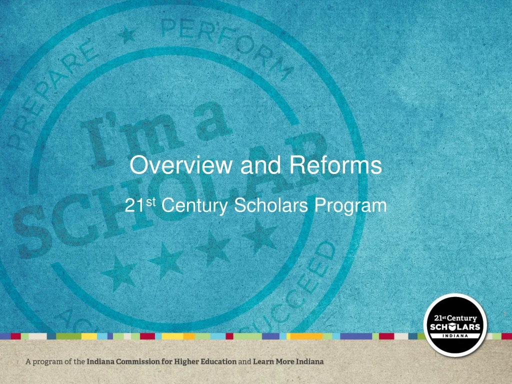 overview and reforms