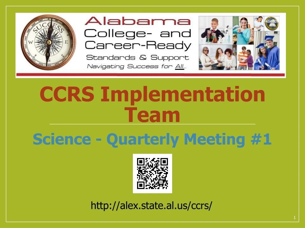 ccrs implementation team