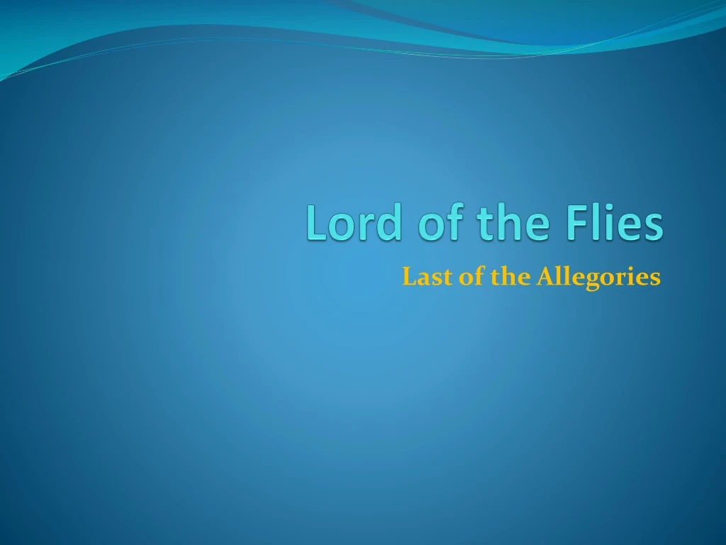 lord of the flies