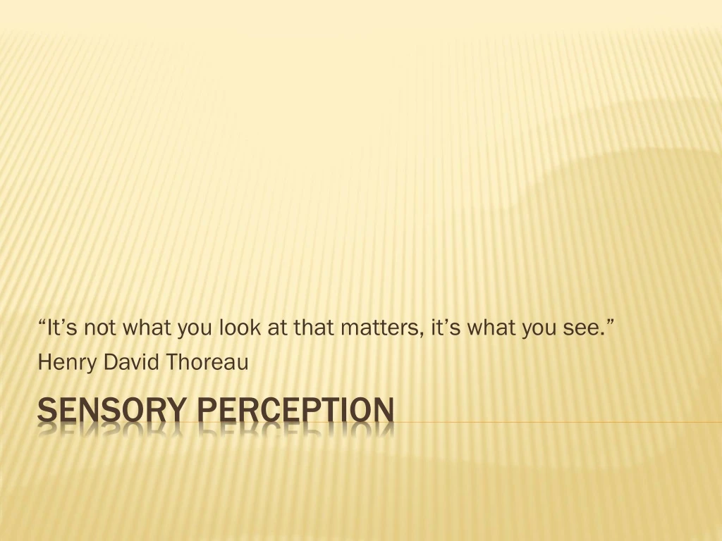 it s not what you look at that matters it s what you see henry david thoreau