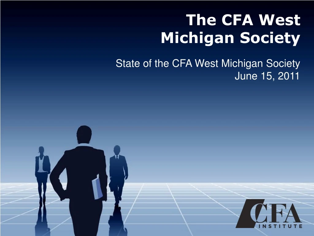 the cfa west michigan society