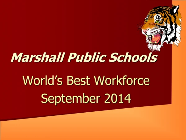 Marshall Public Schools