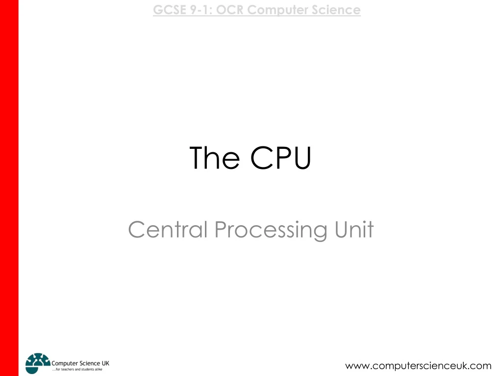 the cpu