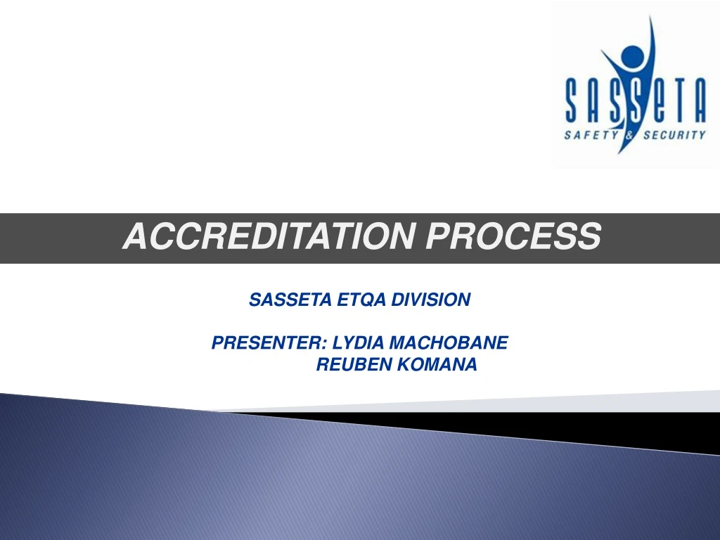 accreditation process