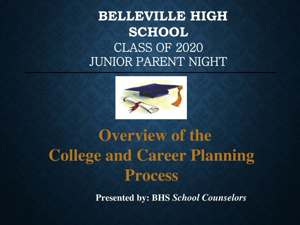 belleville high school class of 2020 junior parent night