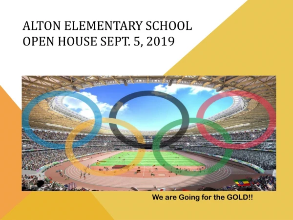 Alton Elementary School Open House Sept. 5, 2019
