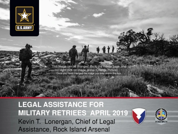 LEGAL ASSISTANCE FOR MILITARY RETRIEES APRIL 2019