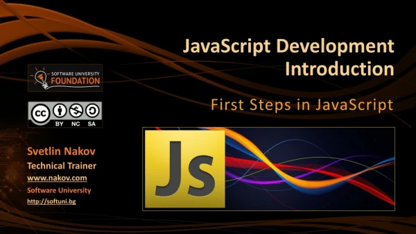 JavaScript Development Introduction