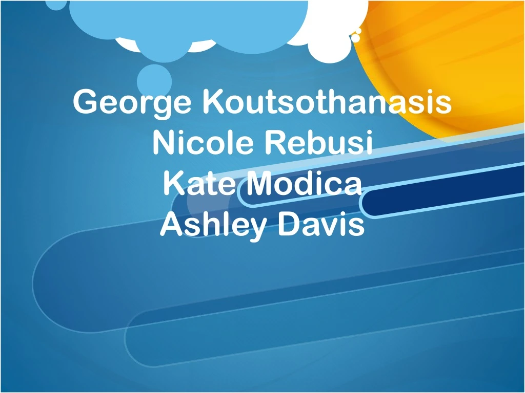 george koutsothanasis nicole rebusi kate modica ashley davis