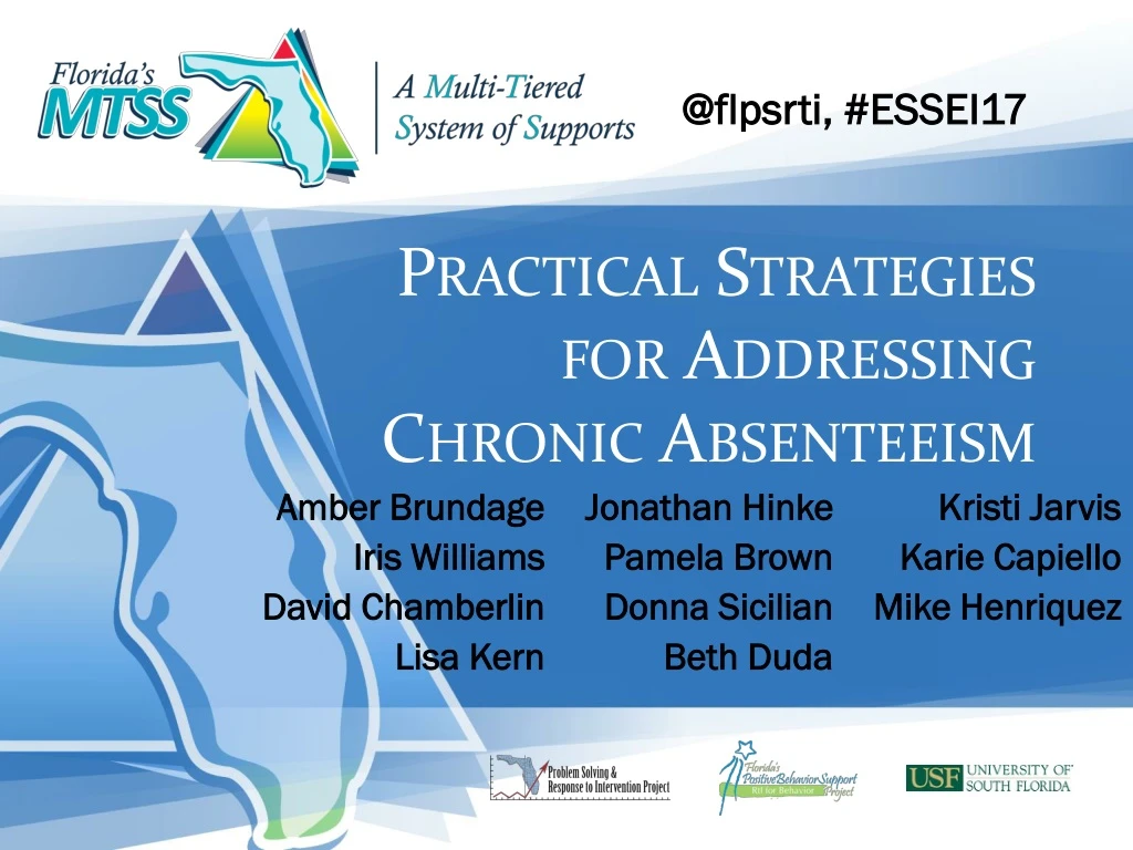 practical strategies for addressing chronic absenteeism