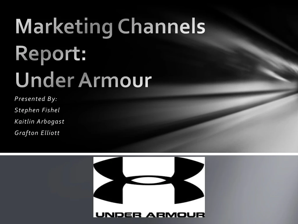 marketing channels report under armour