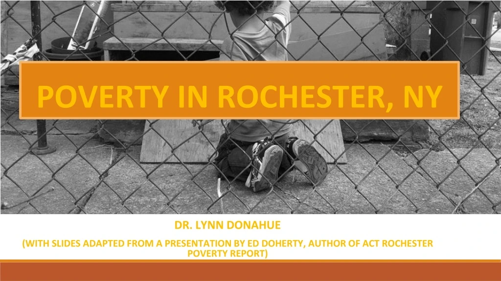 poverty in rochester ny