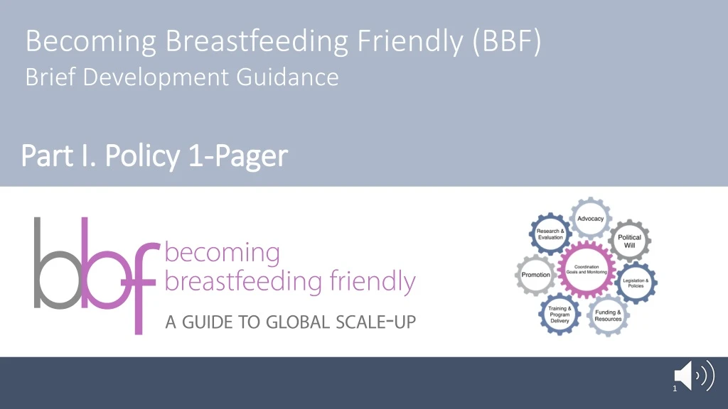 becoming breastfeeding friendly bbf brief