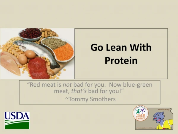 Go Lean With Protein