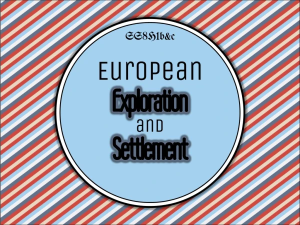 Exploration Settlement