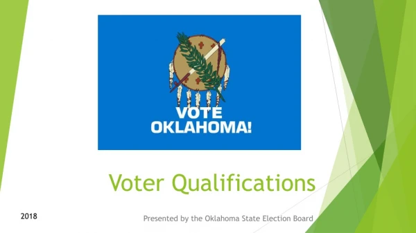 Voter Qualifications