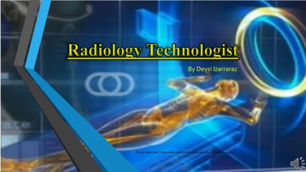 Radiology Technologist