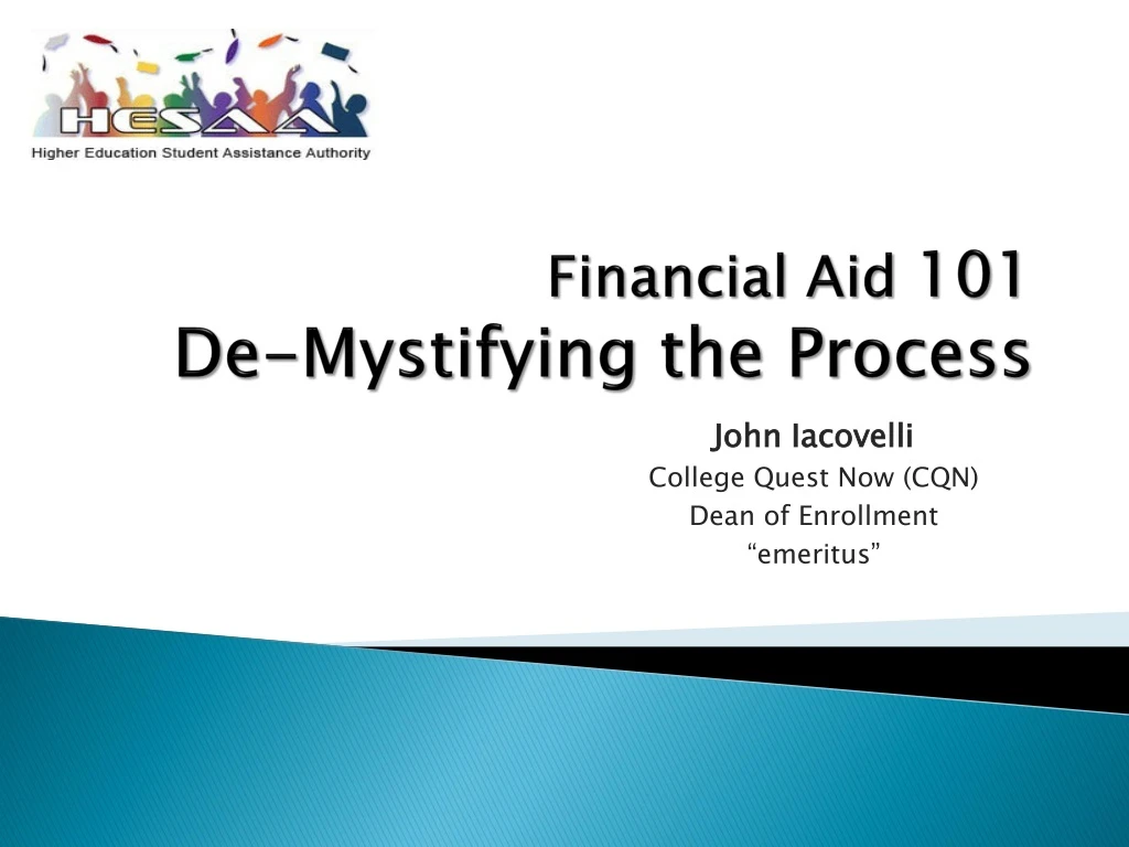 financial aid 101 de mystifying the process