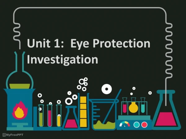 Unit 1: Eye Protection Investigation