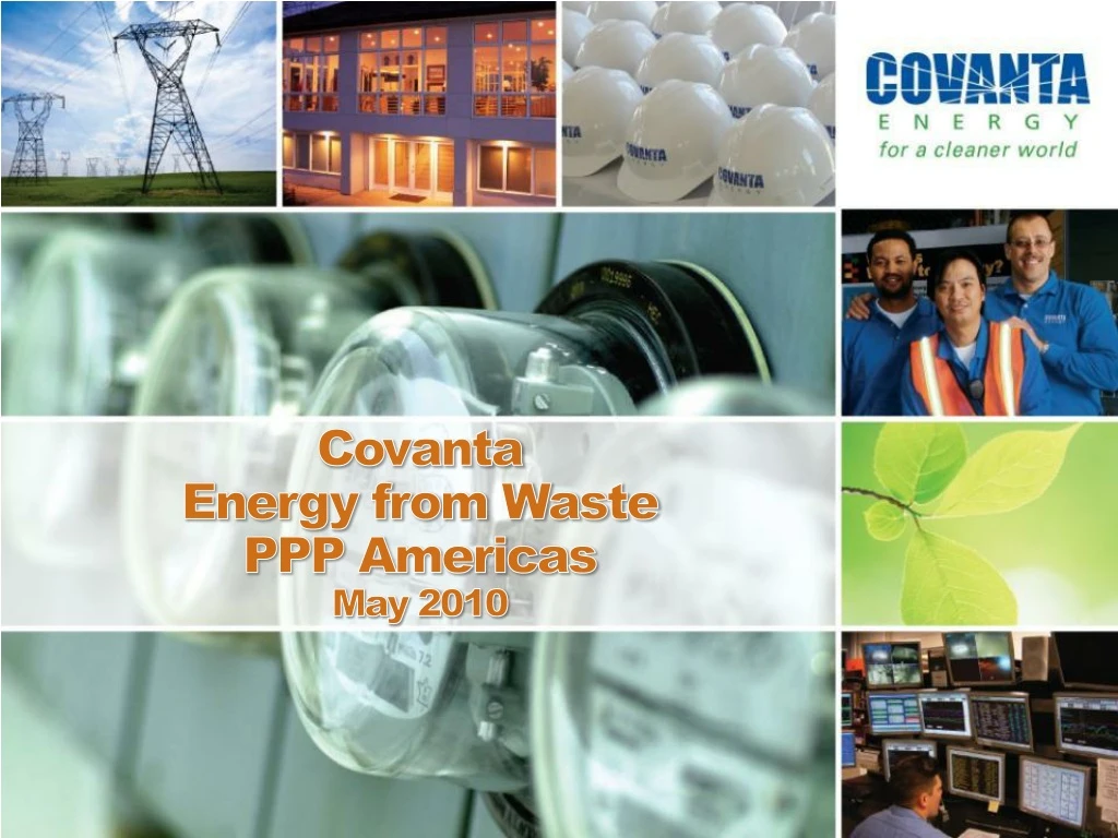 covanta energy from waste ppp americas may 2010