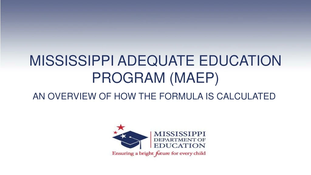 mississippi adequate education program maep