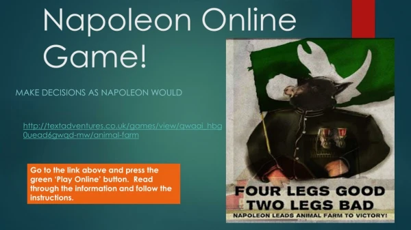 Napoleon Online Game!