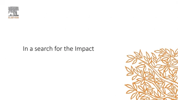 In a search for the Impact