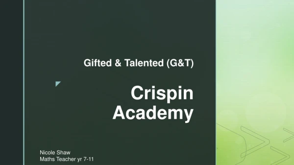 Crispin Academy