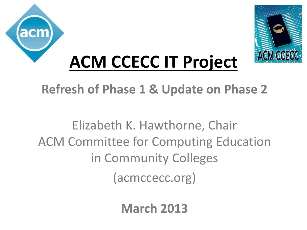 acm ccecc it project