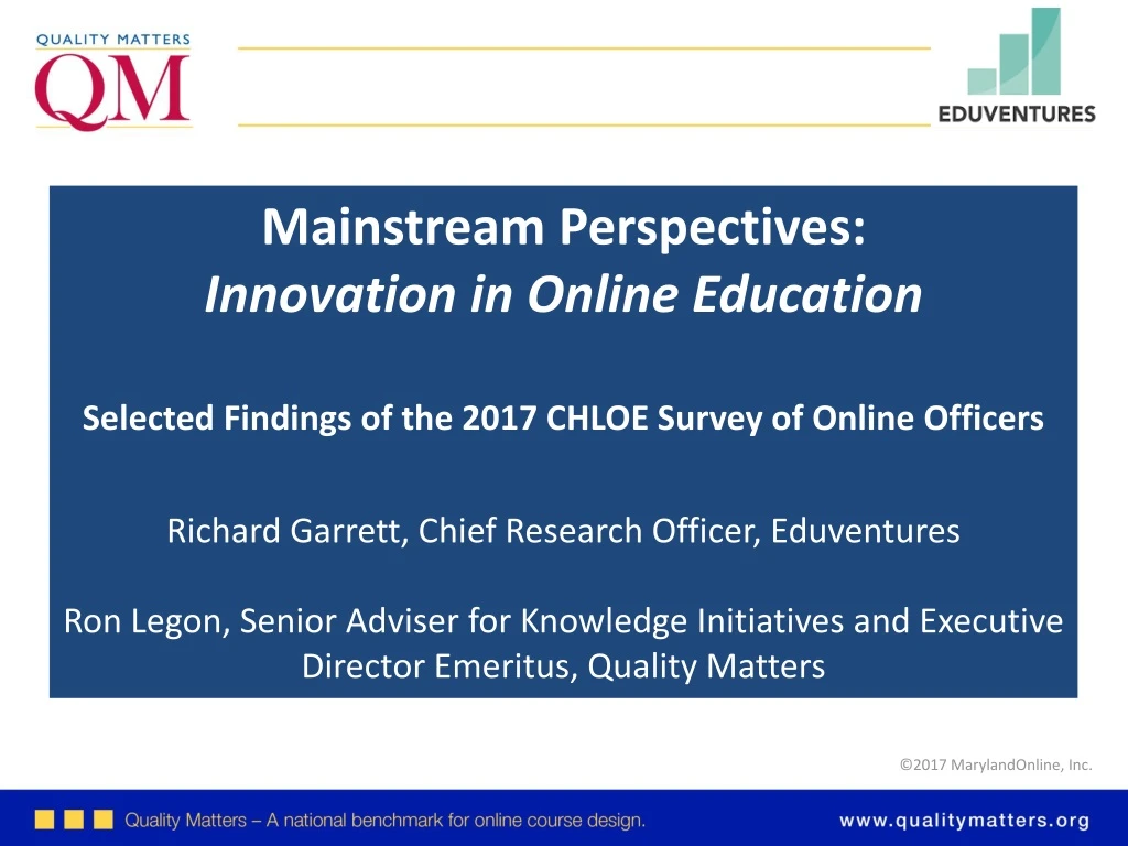 mainstream perspectives innovation in online